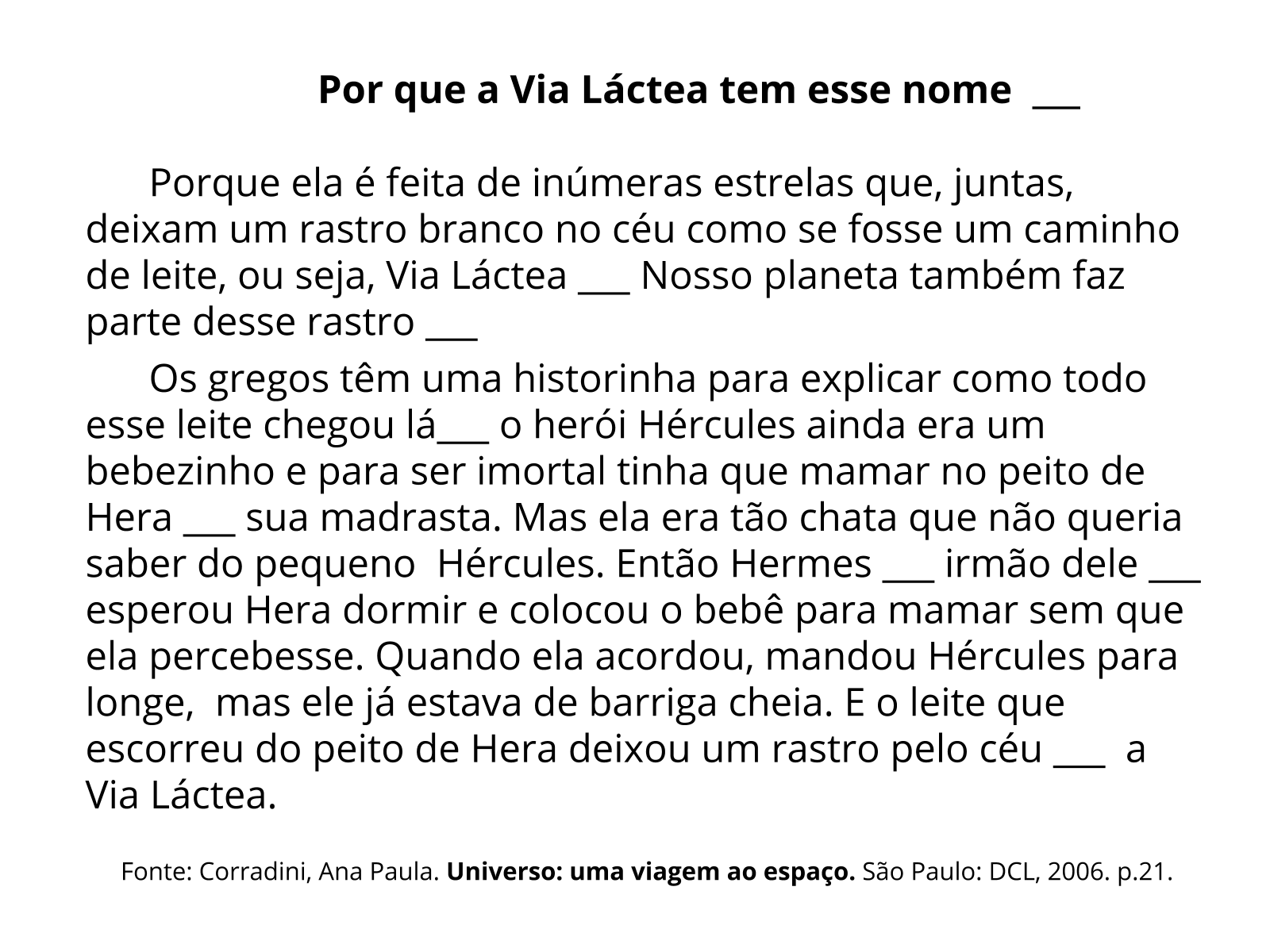 Texto De Divulgação Científica Sobre A Lua