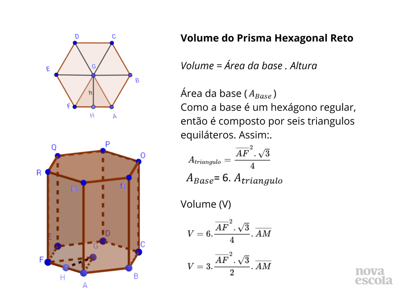 Formula Para Calcular Volume Do Prisma