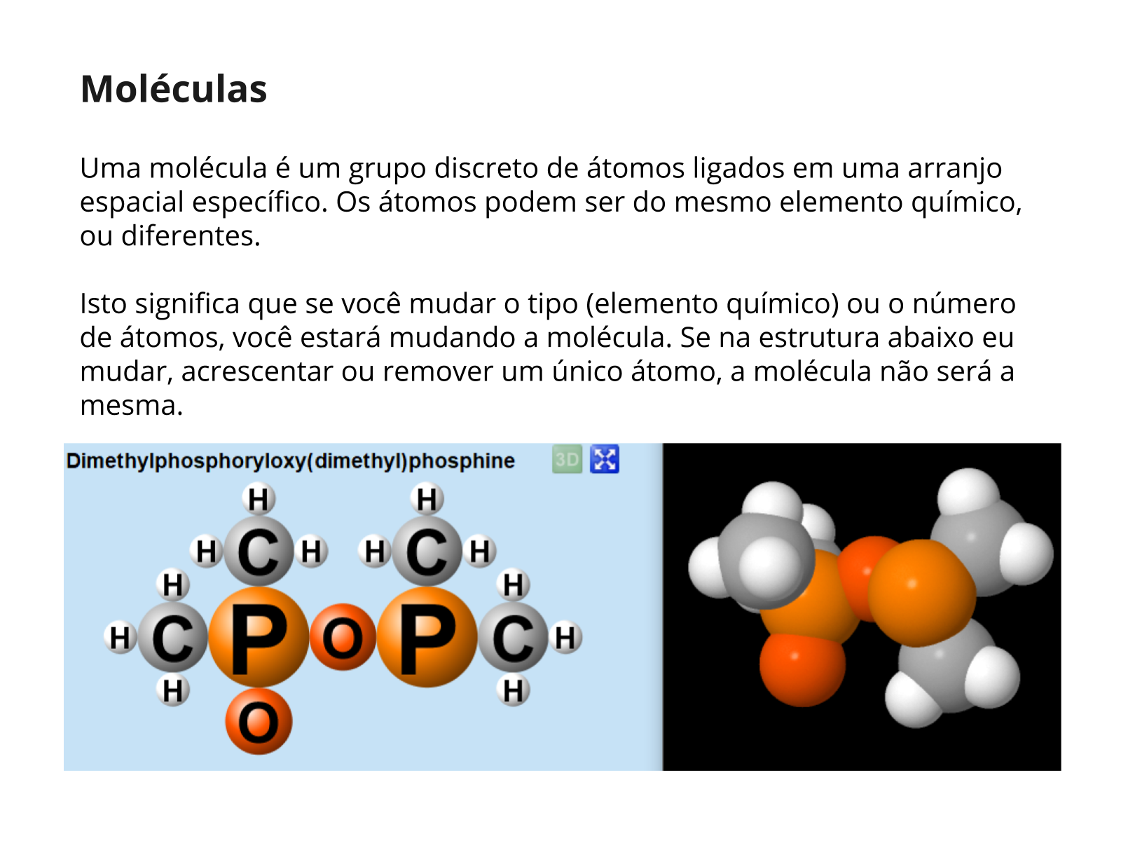 Um conjunto de elementos de sala de aula de ciências