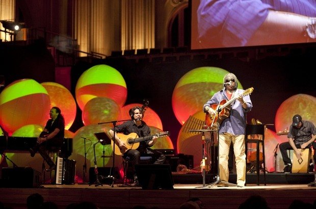 Show de Milton Nascimento Milton Nascimento emocionou a plateia na Sala São Paulo