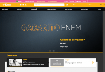 Site da TV Escola, destaque da seção GESTÃO ESCOLAR Indica da edição 34