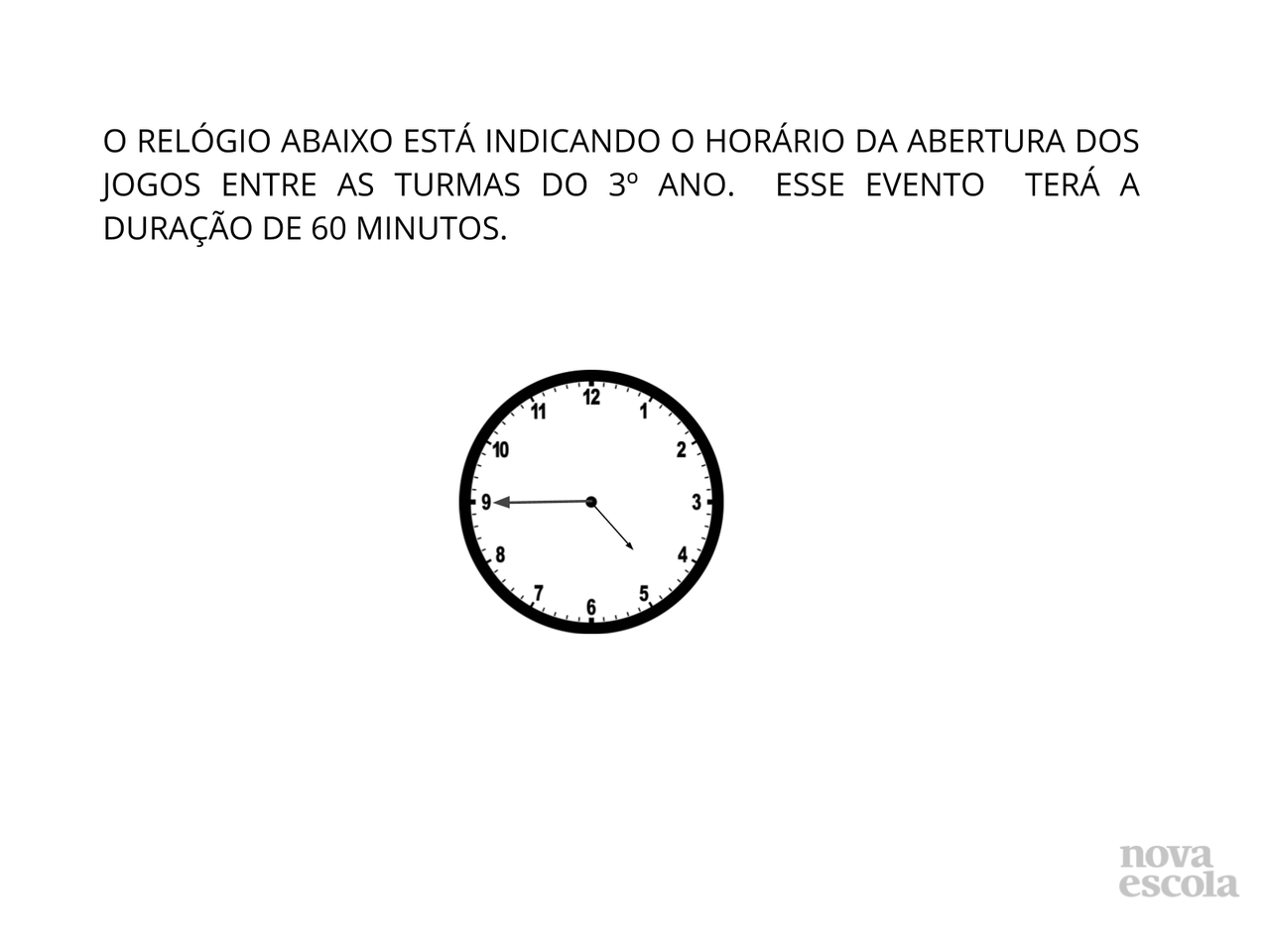 Plano De Aula 3Âº Ano Matematica Dia Horas E Minutos