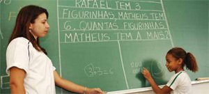 NOÇÕES PRÉVIAS Os alunos têm idéias sobre quase tudo o que a escola aborda antes da intervenção pedagógica. Foto: Alexandre Battibugli