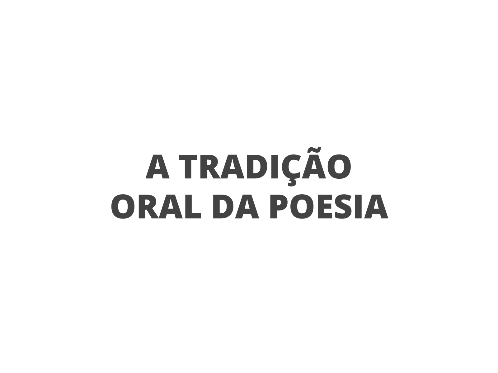 Tema da aula