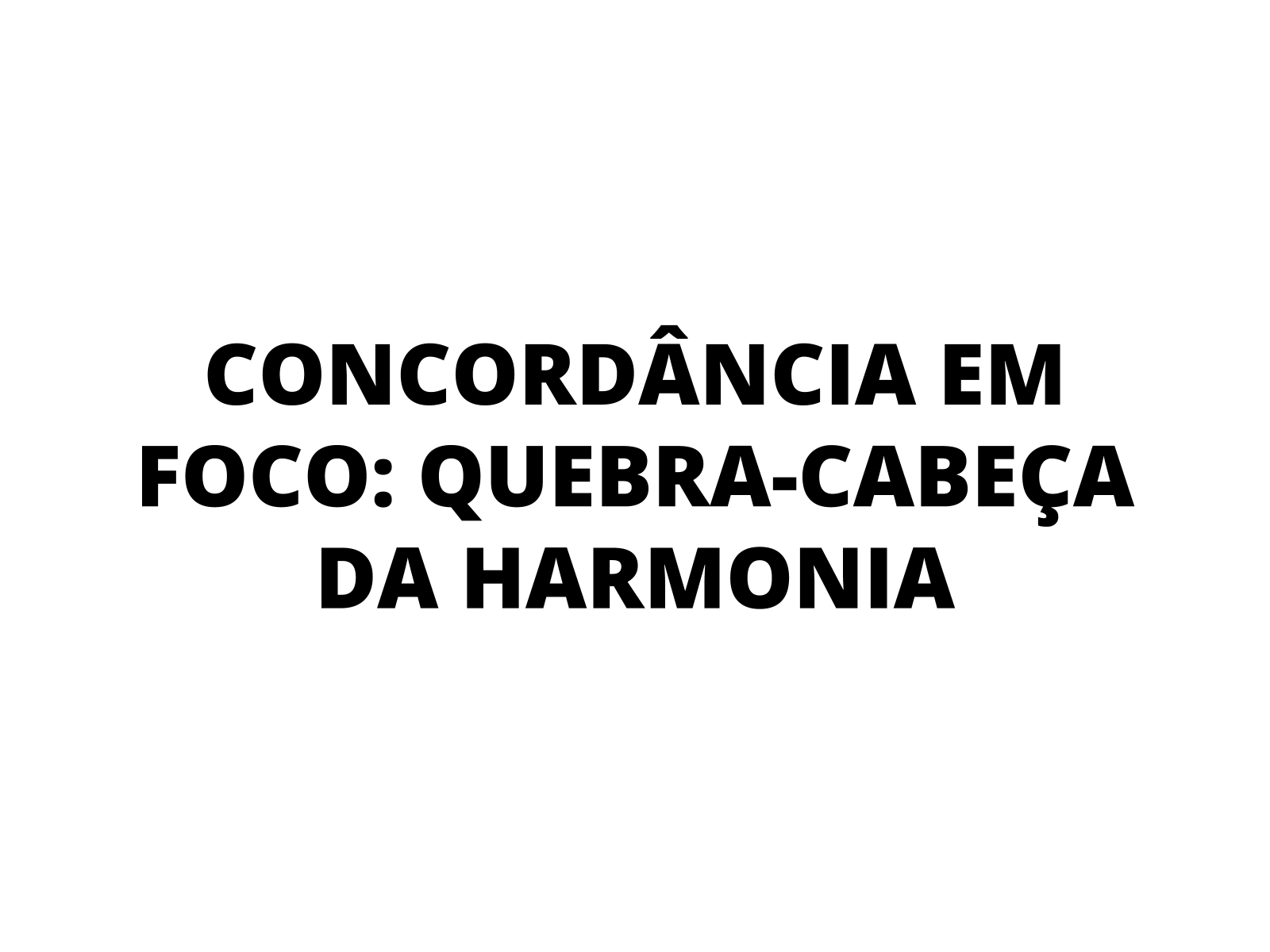 Tema da aula