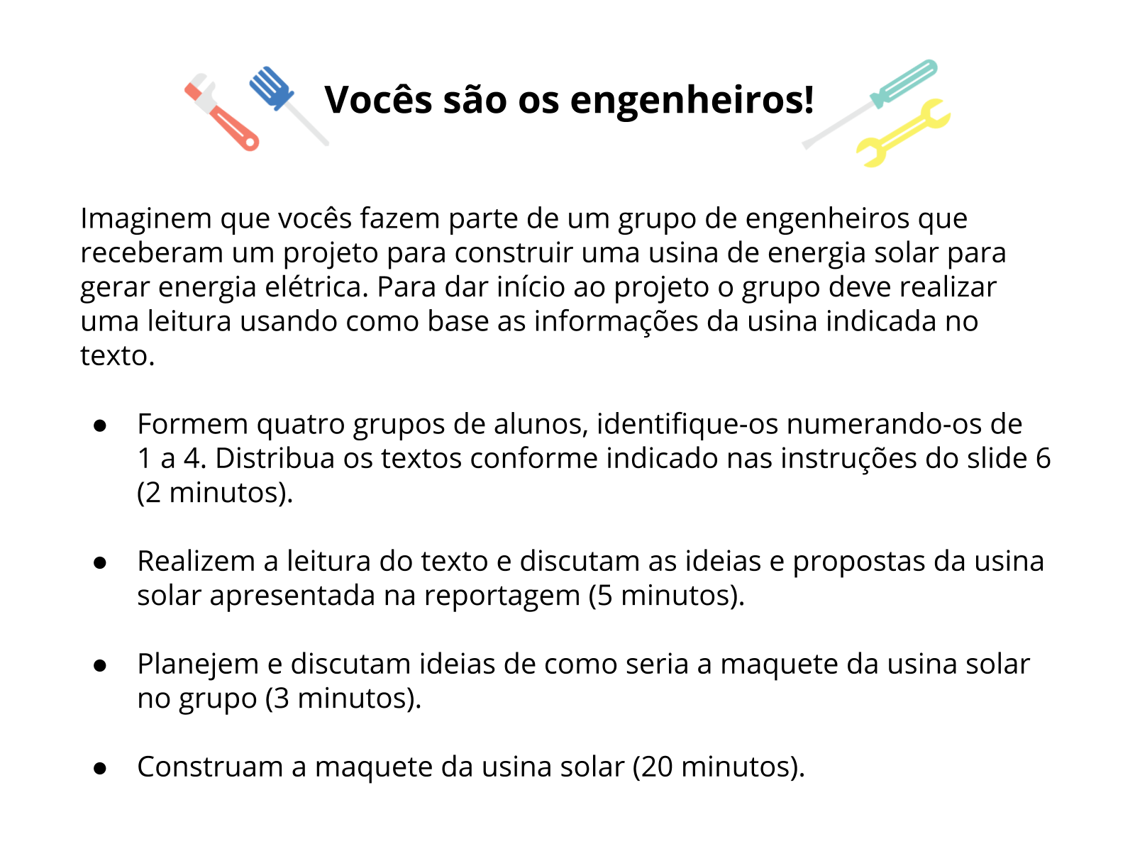 Plano de aula - 8o ano - Circuito elétrico